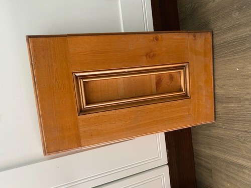 Solid pine drawer front - pine,