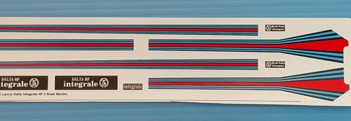 Decal lancia delta - 1/18,