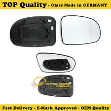 Driver Side Toyota Avensis 2009 to 2018 Wing Mirror With Base Heated Wide Angle