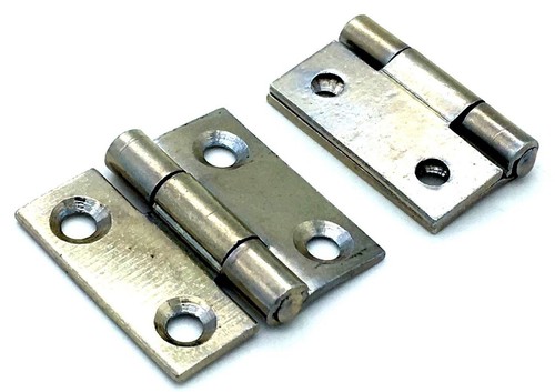 Butt hinges 25mm steel - 1", inch