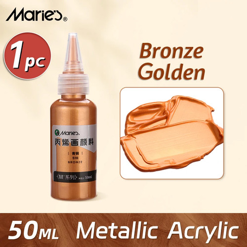 50ml metallic acrylic paint - acrylic,