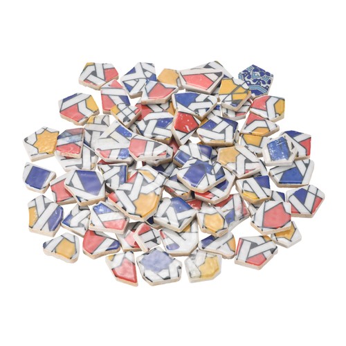 Irregular ceramic mosaic tiles - irregular,