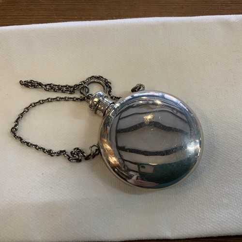 Solid silver chatelaine - silver, scent