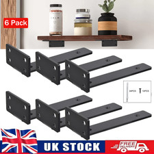 6 Pack Floating Shelf Brackets
