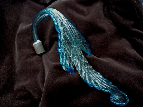 Antique venetian blue murano - venetian,