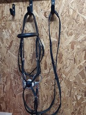  Leather Grackle Bridle, bit &