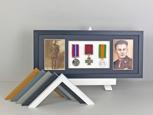 Military medal display - military, frame