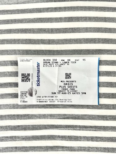Oasis dublin croke park - dublin,,