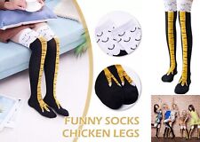UK Cartoon Chicken Socks Long