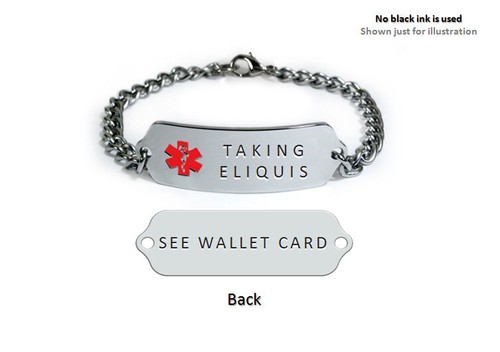 Taking eliquis medical - taking, alert