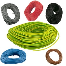 PVC SLEEVING RED BROWN BLUE