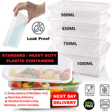 Plastic Food Containers with