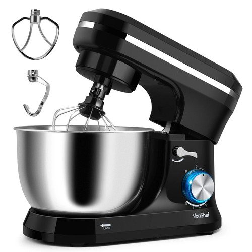 Vonshef black stand mixer - black,