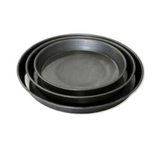 Iron Pizza Pans - Black -