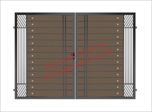 Driveway gates composite wood - gates/composite,