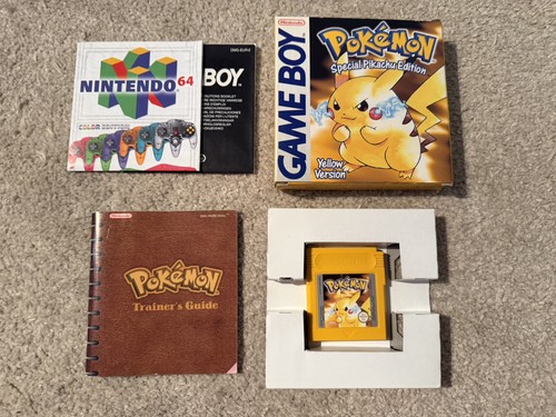 Pokémon yellow version - yellow,