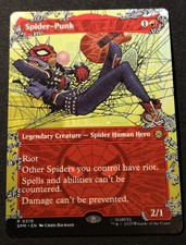 Spider-Punk - Borderless - SPM - MTG - EN - NM - 0210