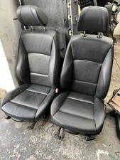 BMW 3 Series E90 M Sport Black Leather Interior 