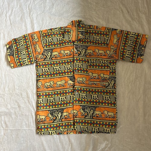 Handmade african print shirt - print,