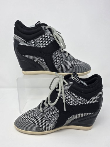 Ash bebop knit wedge - ash,
