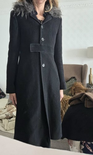 Karen millen wool coat 10 - coat,