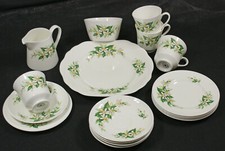 Royal Tuscan fine bone china BRIDAL FLOWER tea set SH13