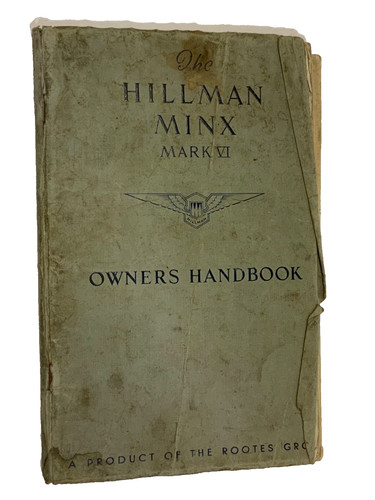 The hillman minx mark - hillman,