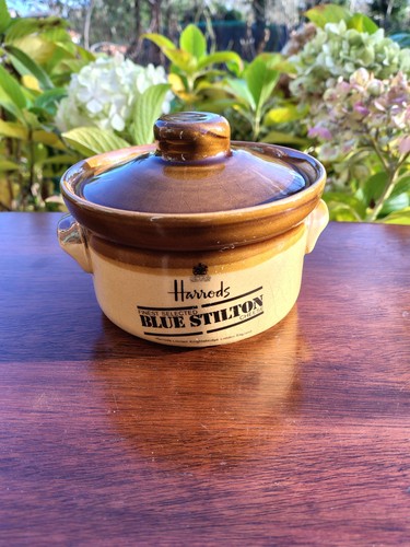 Vintage harrods blue stilton - blue,
