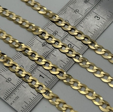 375 9ct Yellow Gold 6mm Curb