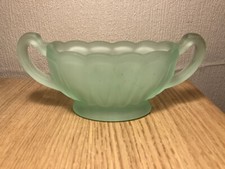 Bagley Art Deco Frosted Green