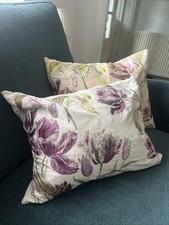 Laura Ashley Cushions Pair X 2