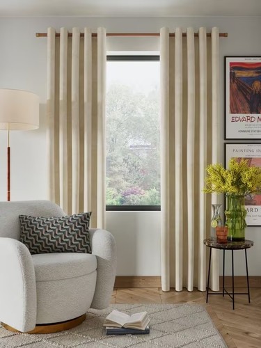 John lewis velvet pair lined - pair,