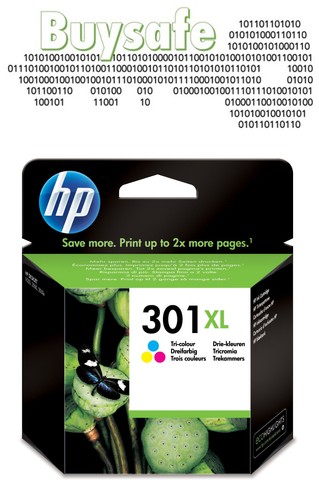 Original 301xl colour ink - original,