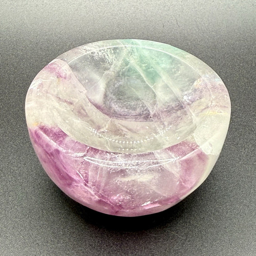 Purple and green fluorite - purple,