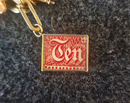 Vintage 9ct gold emergency - "in,