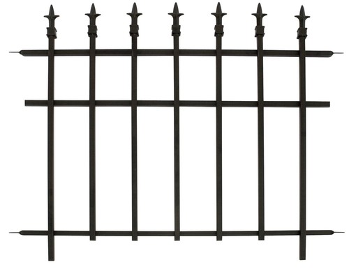 Panacea black garden fence - panacea,