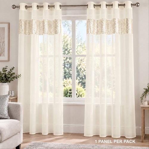 Sparkle sequin voile eyelet - sparkle,