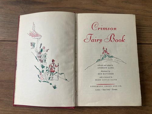 The crimson fairy - the, book