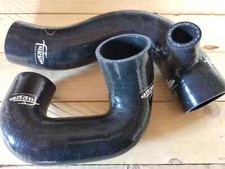 Lancia Delta Integrale 86-89 4WD Turbo Sleeves Silicone Tubes Pipes Black