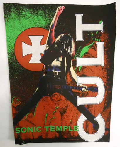 The cult back patch - patch, sonic