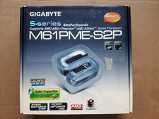 Gigabyte GA-M61PME-S2P REV: 1.3 Socket AM2 DDR3 Motherboard Box Only