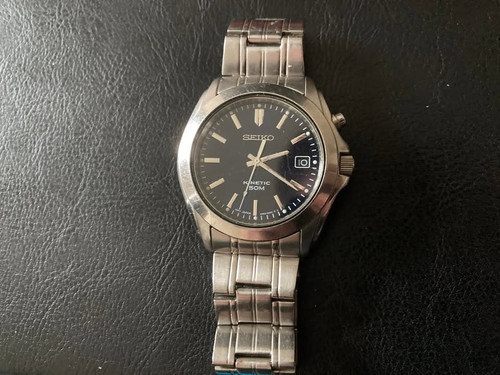 Seiko kinetic mens watch