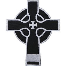 Celtic Cross Embroidered Iron