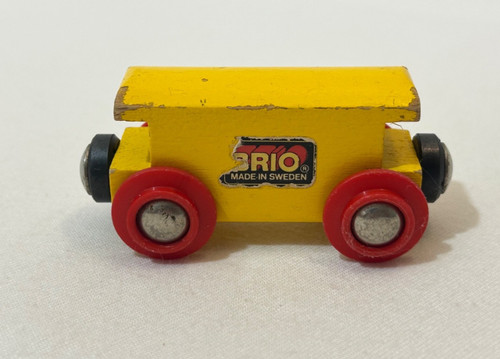 Vintage brio yellow - brio, wagon
