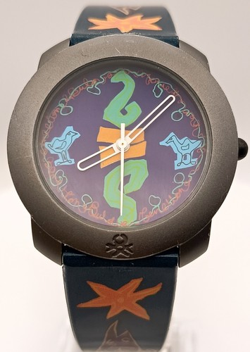 Benetton bulova vintage 90s - benetton,