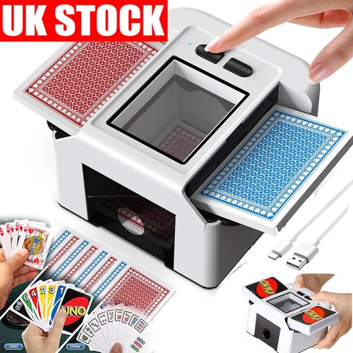 Automatic card shuffler - automatic,