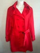 Aubin & Wills Red Trench Coat