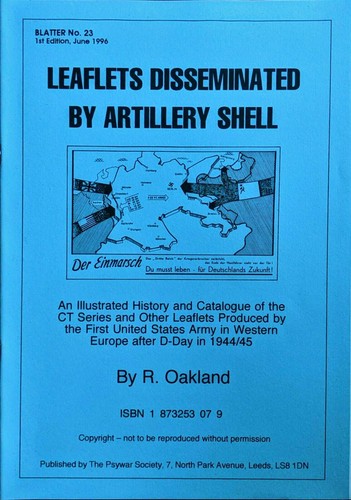 Leaflets disseminated - leaflets,