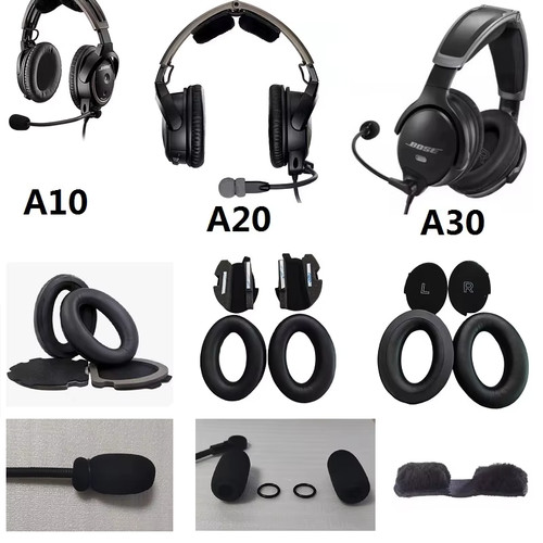 Pilot ear pads mic foam - &, for