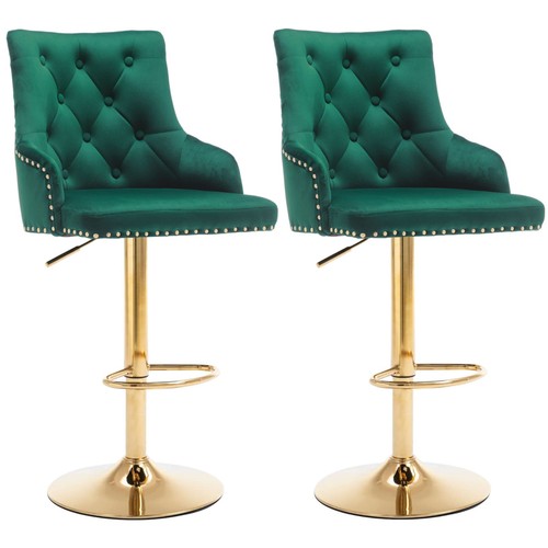 Set velvet bar - of, stools